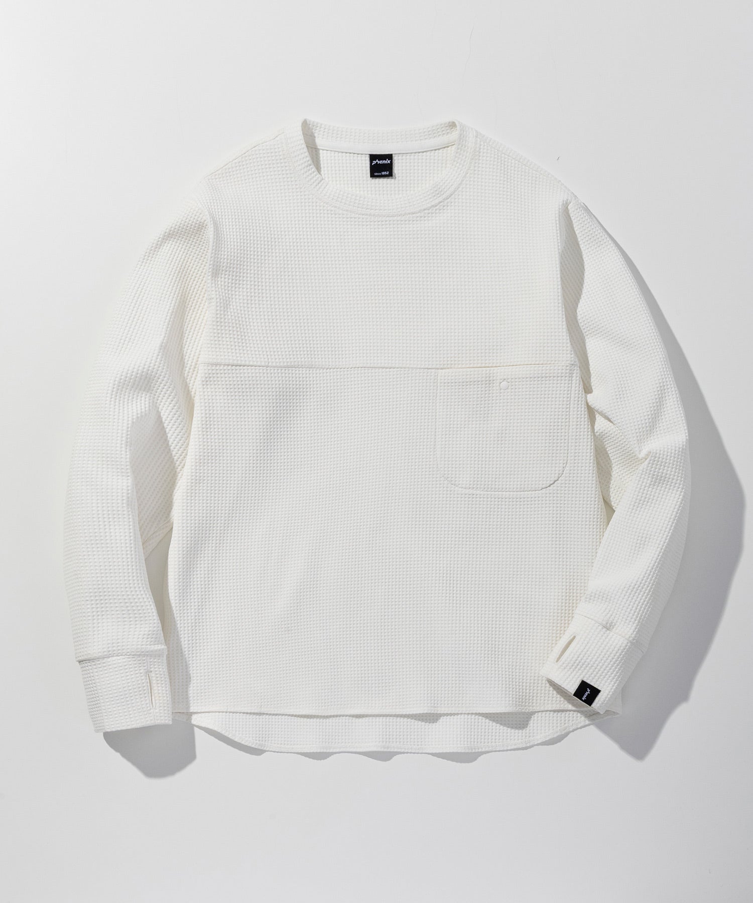 DRY WAFFLE CREW NECK / ドライワッフルクルーネック