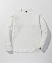 DRY WAFFLE CREW NECK / ドライワッフルクルーネック