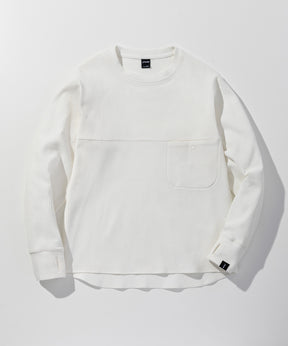DRY WAFFLE CREW NECK / ドライワッフルクルーネック