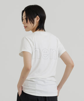 [WOMENS] Quick-Drying Mesh Parts T-Shirt, Techwear, Urban Outdoor, High-Performance Wear, +phenix 