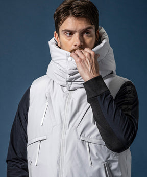 【MENS】GTX DOWN VEST ダウンベスト / WINDSTOPPER(R) プロダクト by GORE-TEX LABS /ウィンドストッパー/ゴアテックス/1PIU1UGUALE3 RELAX × +phenix(ウノピゥウノウグァーレトレ リラックス)