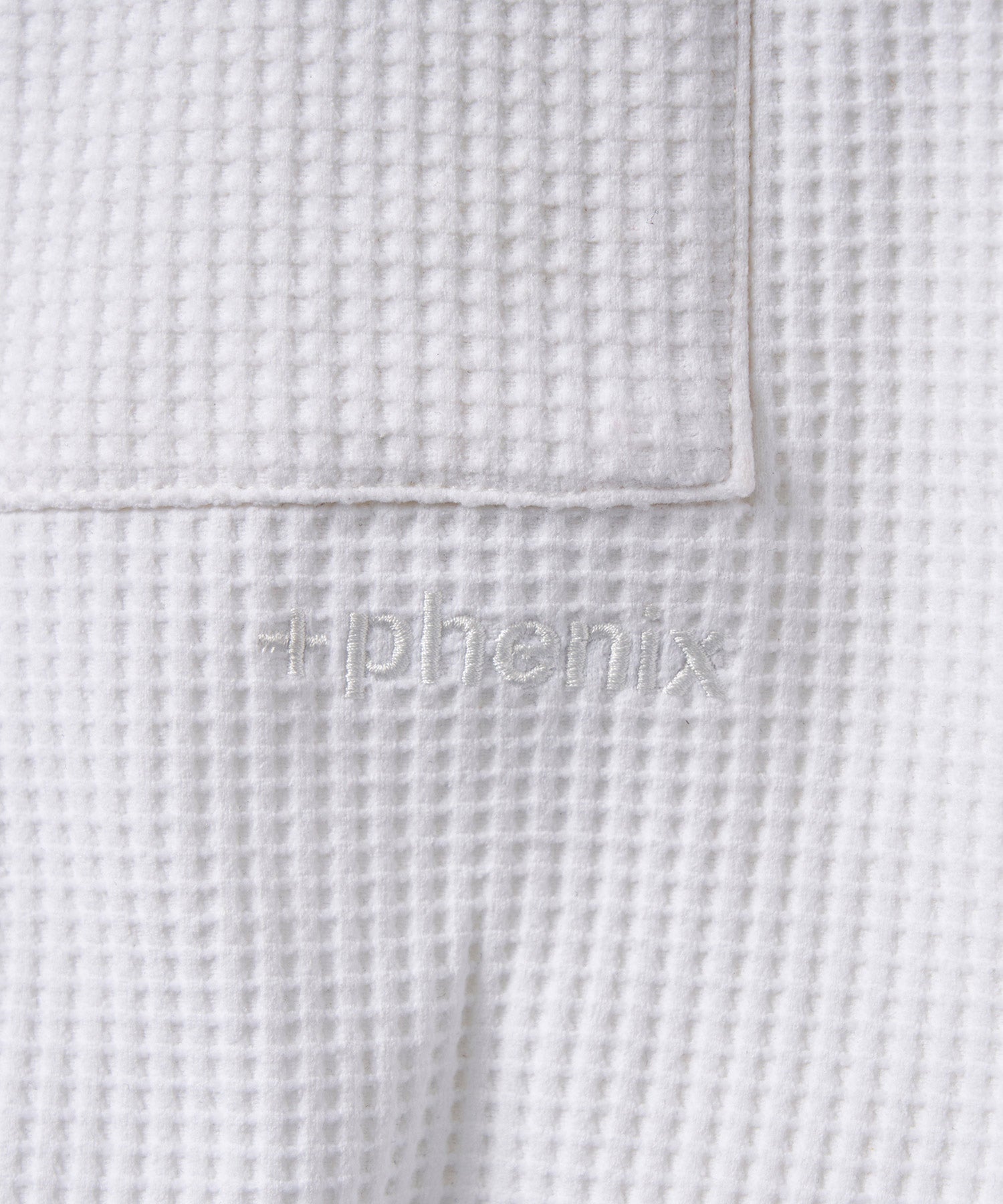 WAFFLE SCULPTED LONG SLEEVE TEE / ワッフルスカルプテッド ロングスリーブTシャツ