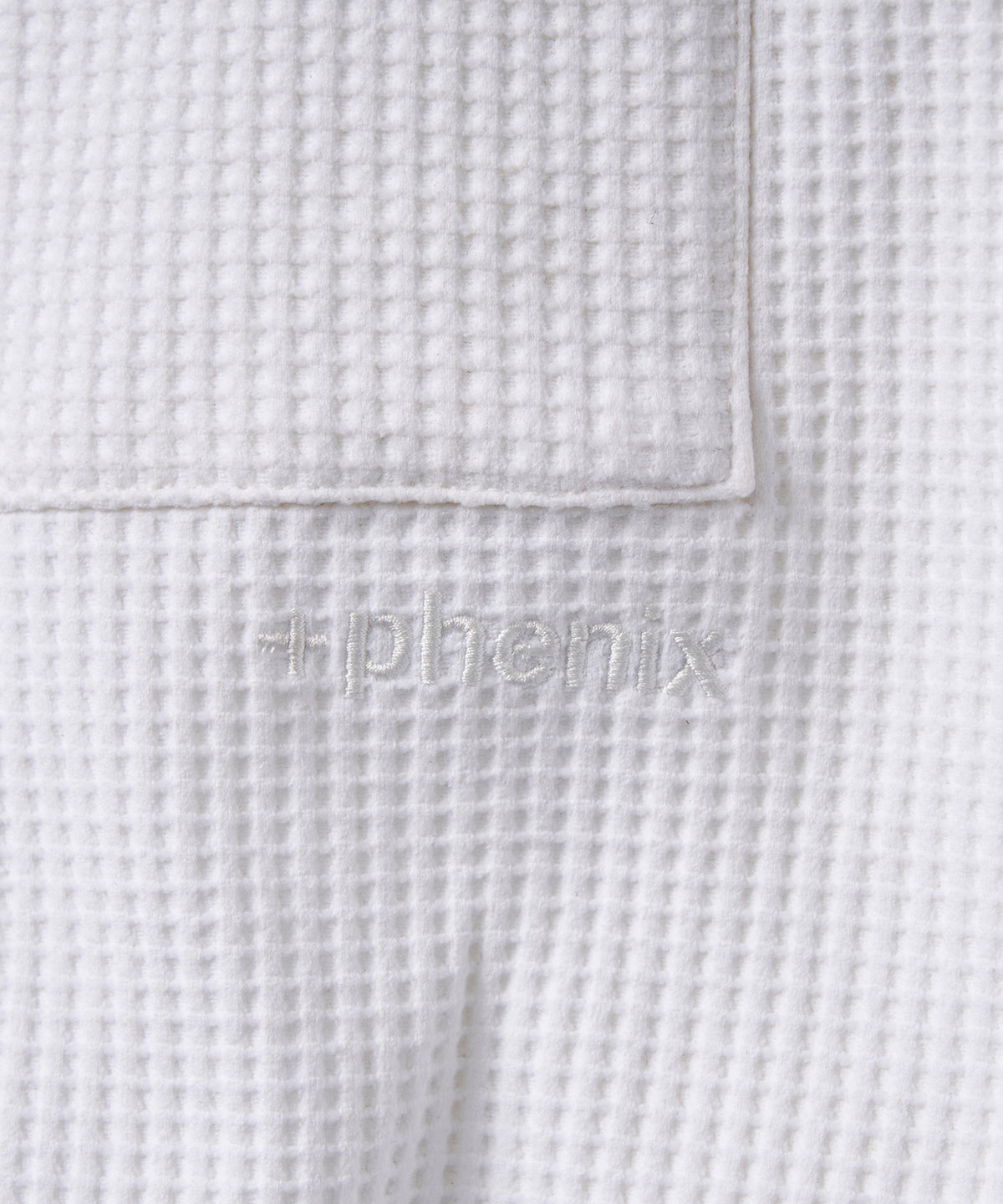 WAFFLE SCULPTED LONG SLEEVE TEE / ワッフルスカルプテッド ロングスリーブTシャツ