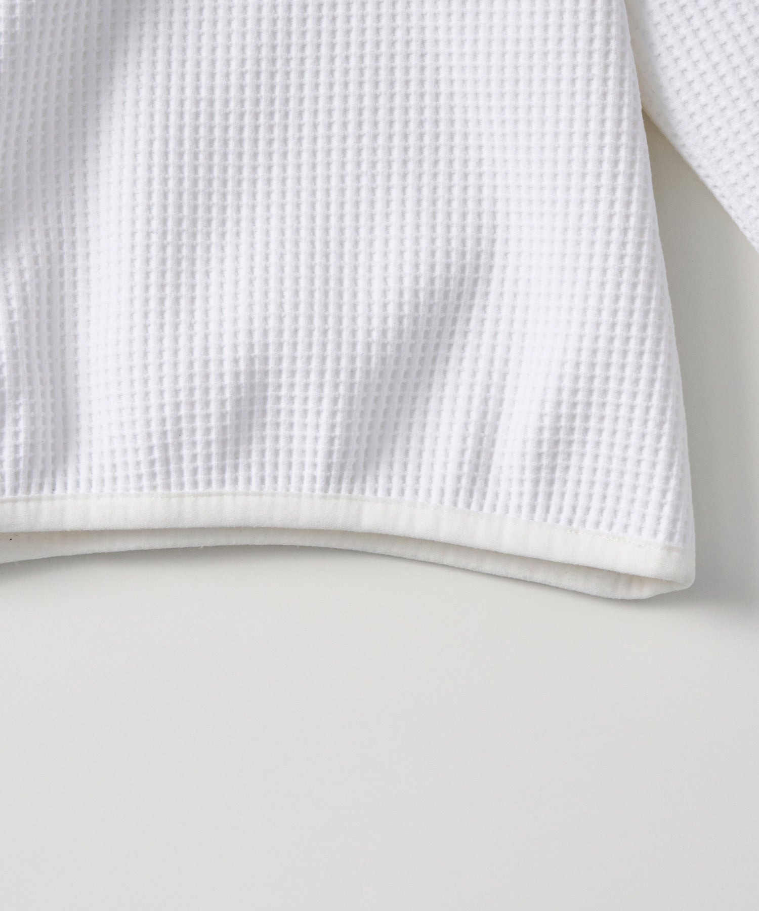 WAFFLE SCULPTED LONG SLEEVE TEE / ワッフルスカルプテッド ロングスリーブTシャツ