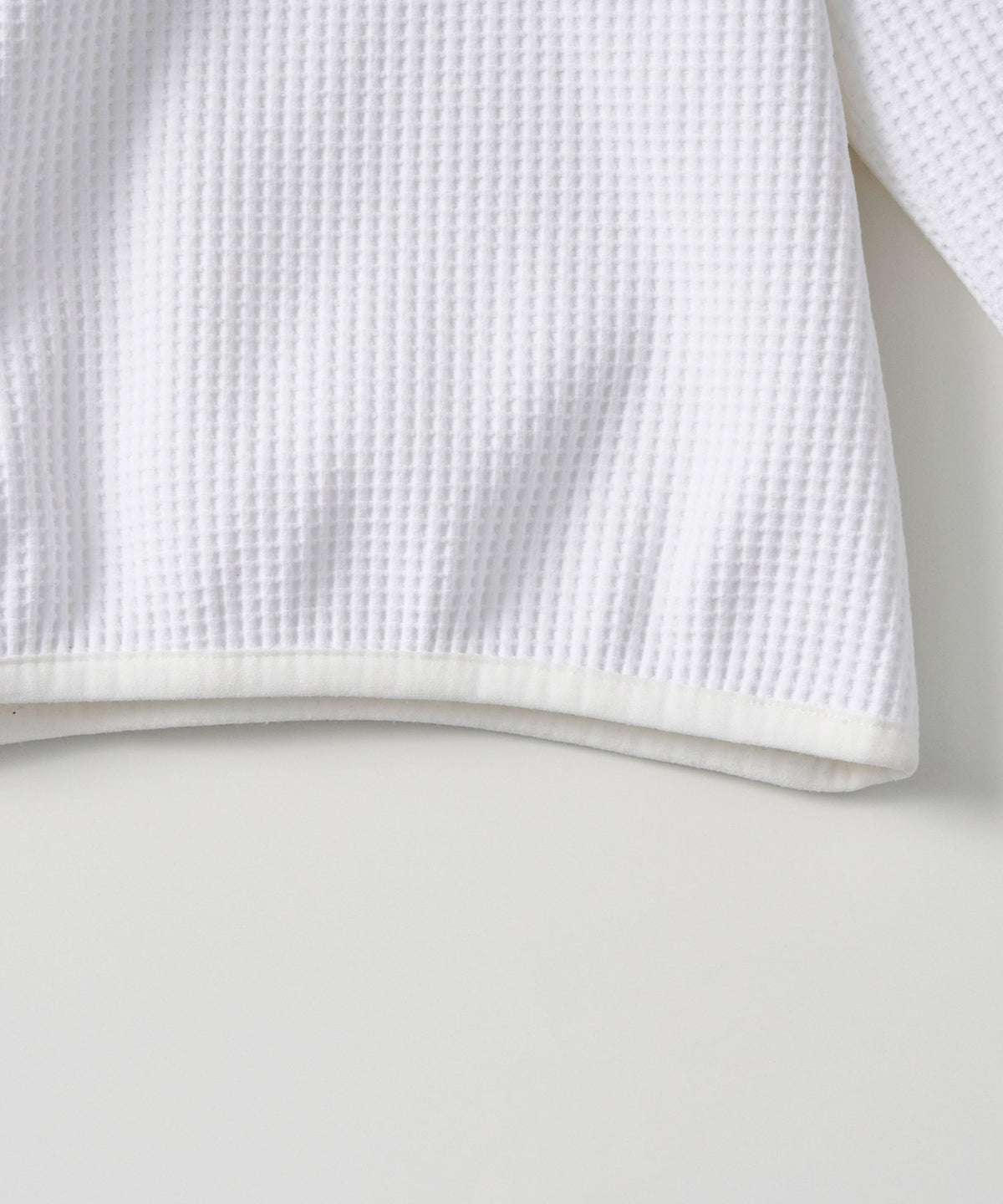 WAFFLE SCULPTED LONG SLEEVE TEE / ワッフルスカルプテッド ロングスリーブTシャツ