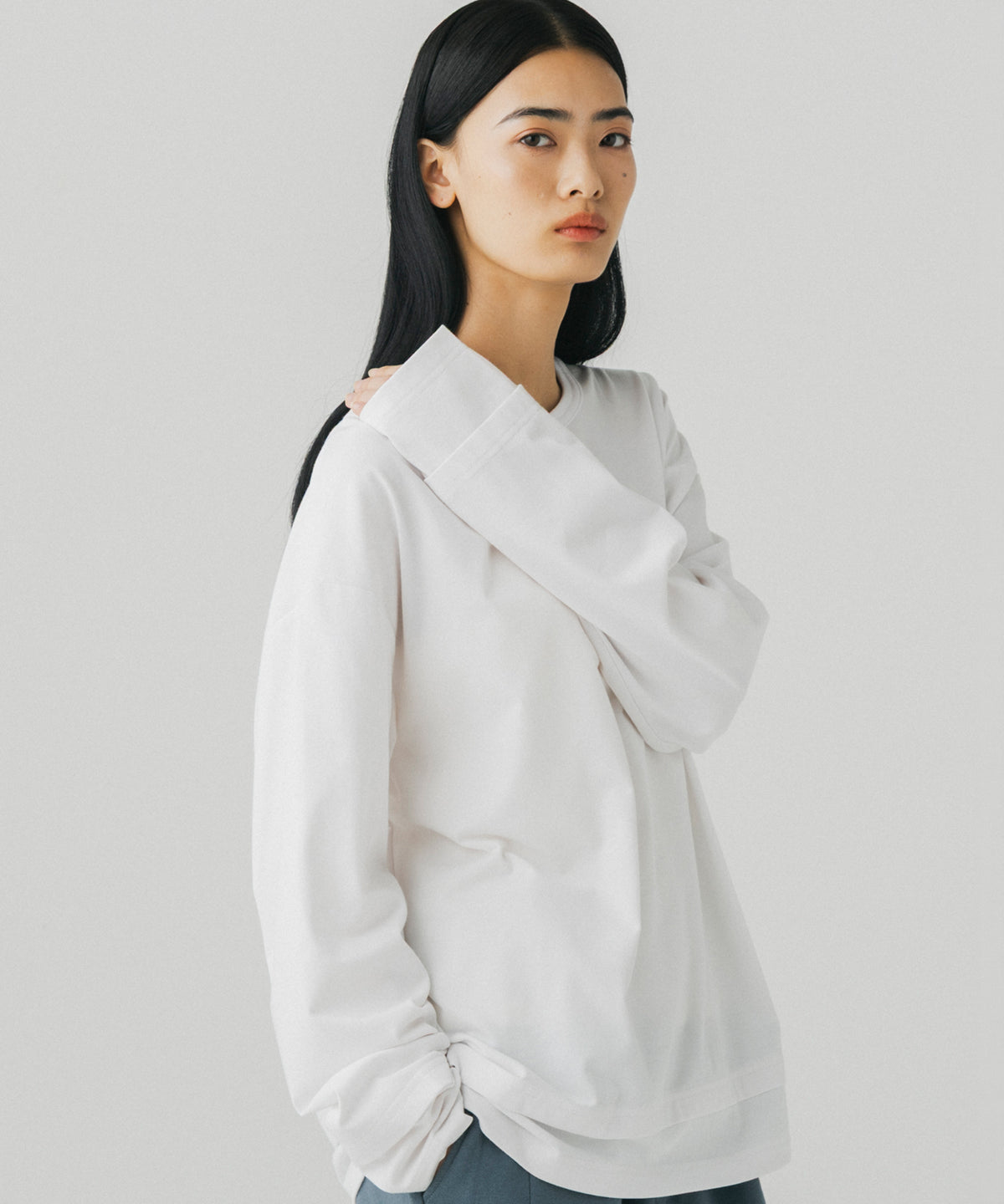 LAYERED LONG SLEEVE TEE /  レイヤード ロングスリーブTシャツ