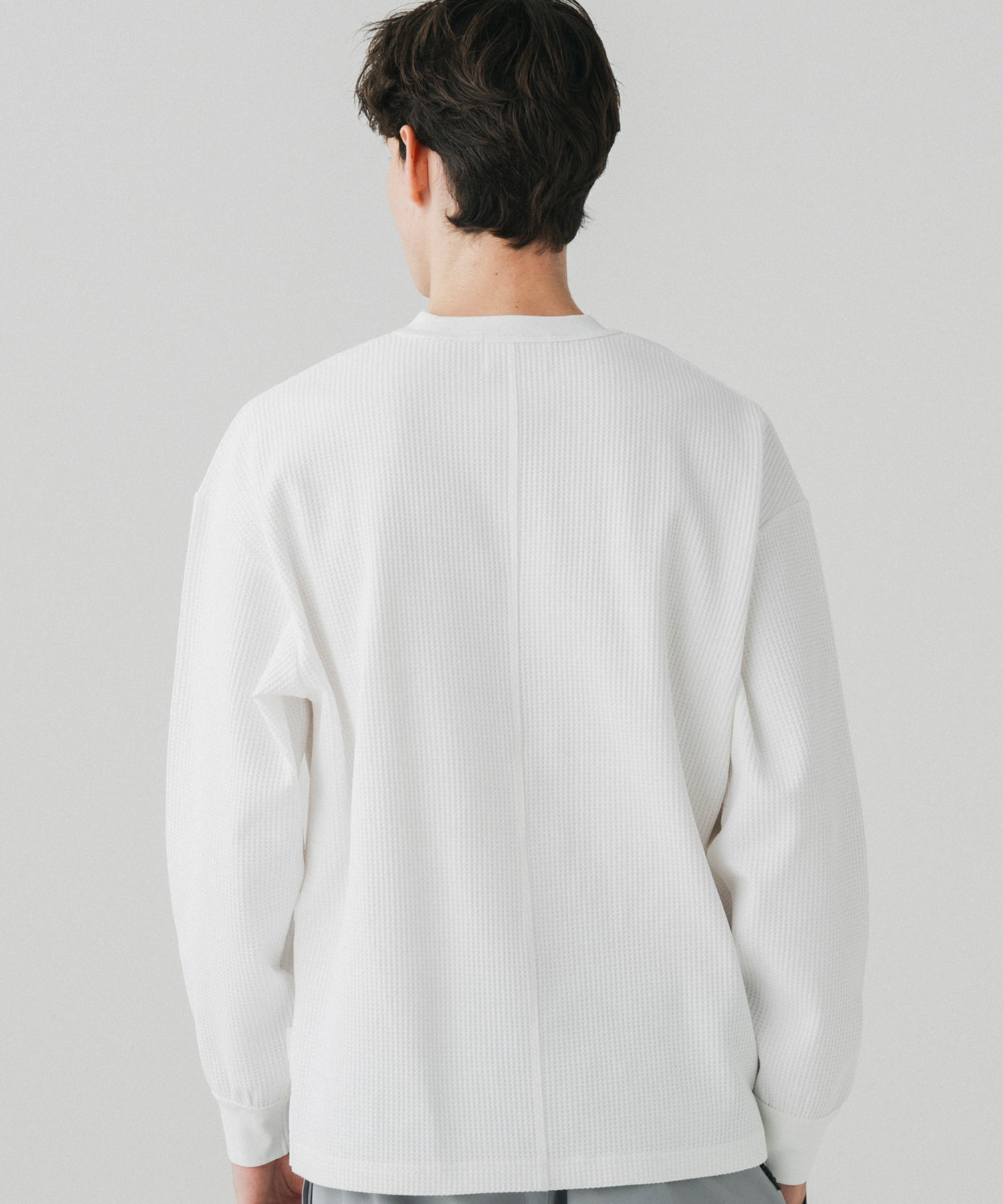 WAFFLE POCKET LONG SLEEVE TEE / ワッフルポケット ロングスリーブTシャツ