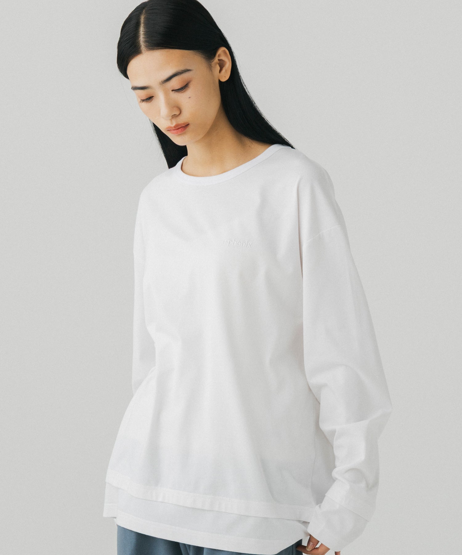 LAYERED LONG SLEEVE TEE /  レイヤード ロングスリーブTシャツ