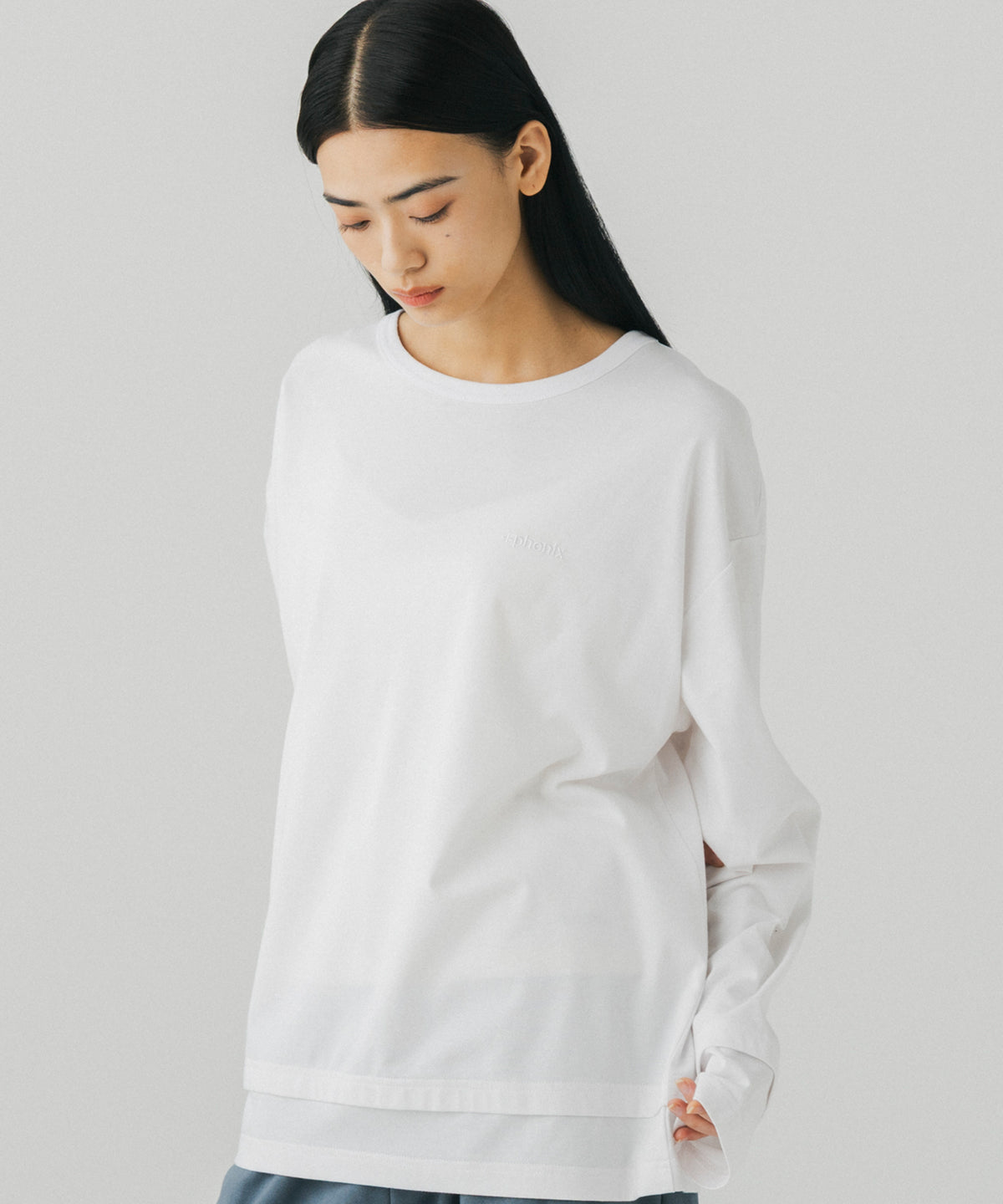 LAYERED LONG SLEEVE TEE /  レイヤード ロングスリーブTシャツ