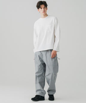 WAFFLE POCKET LONG SLEEVE TEE