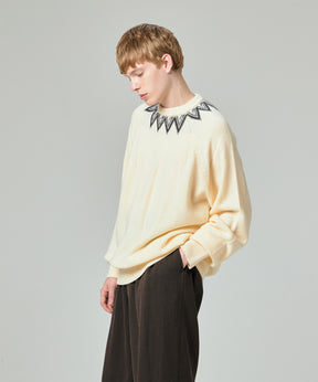 MERINO WOOL P-PATTERN NORDIC P/O
