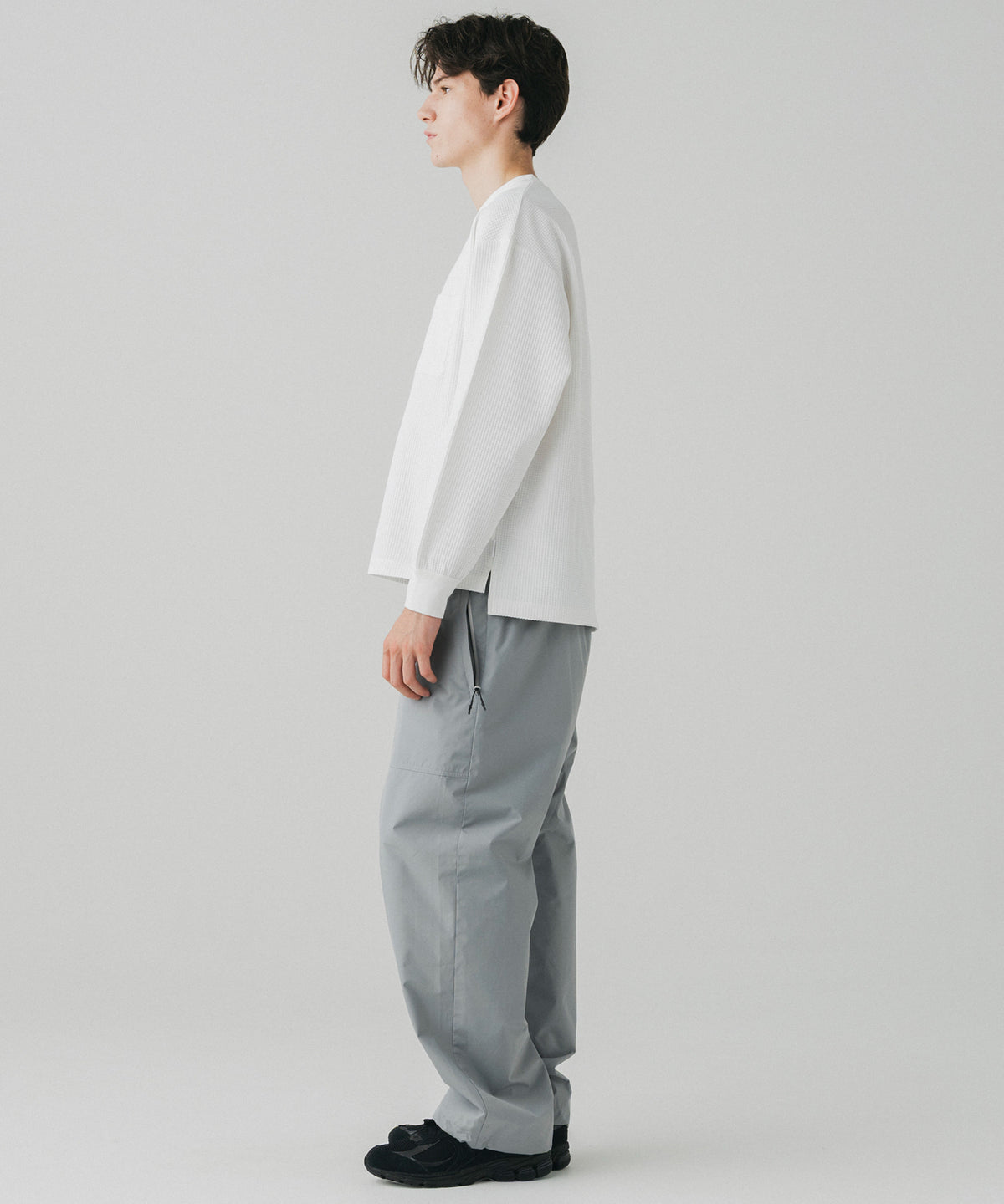 WAFFLE POCKET LONG SLEEVE TEE / ワッフルポケット ロングスリーブTシャツ
