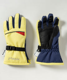 【KIDS/JUNIOR】Triangular Panel Junior Gloves トライアングラーパネルジュニアグローブ / JUNIOR ACC / 子供用 スノーグローブ / phenixスキーウェア 24AW