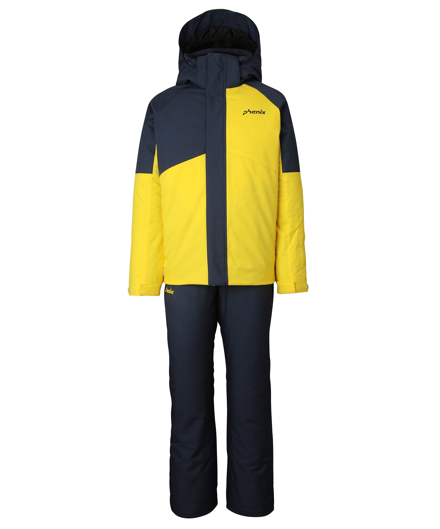 【KIDS/JUNIOR】Asymmetrical Bicolor Two-piece アシンメトリカルバイカラーツーピース /phenixスキーウェア 25AW