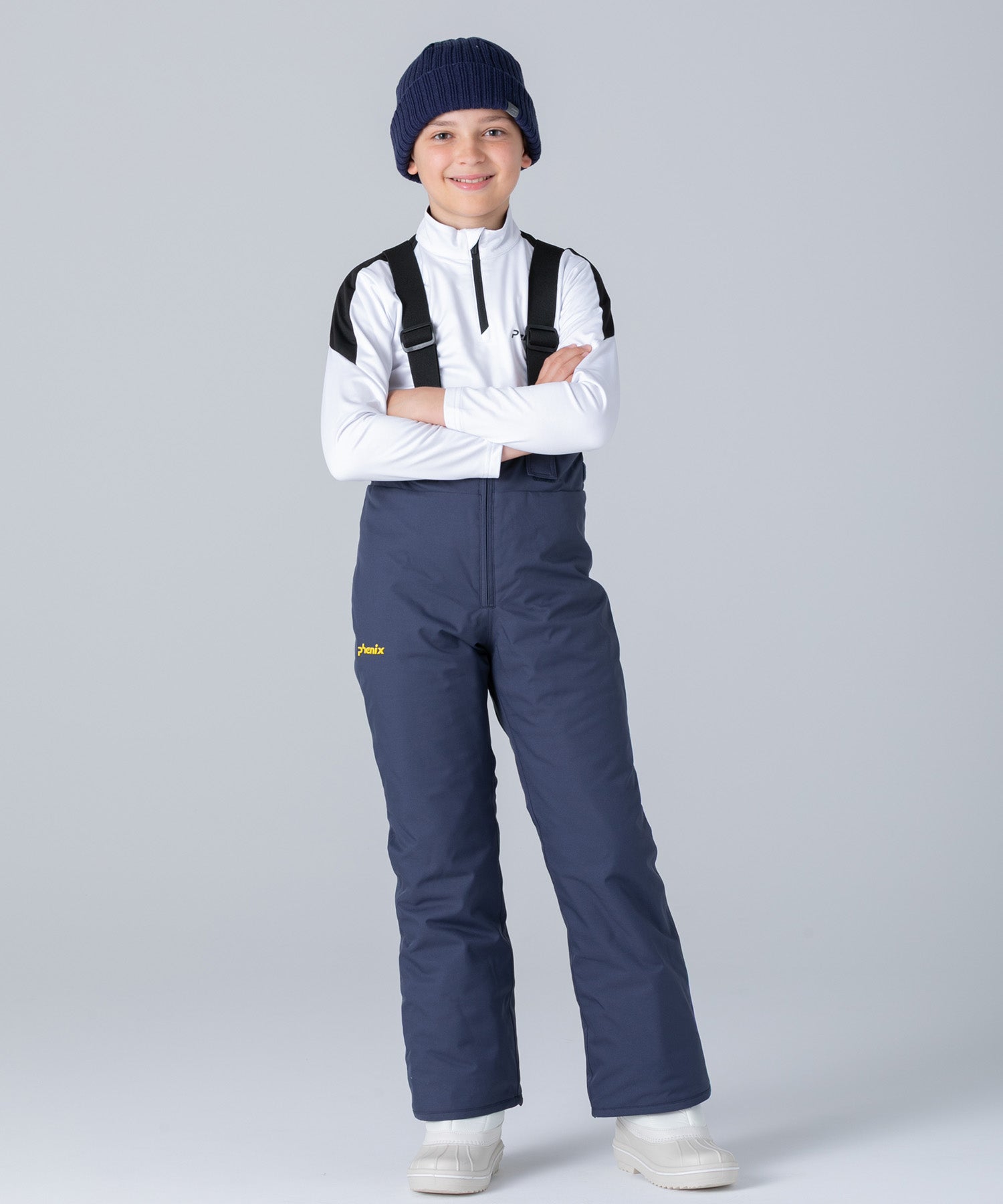 【KIDS/JUNIOR】Asymmetrical Bicolor Two-piece アシンメトリカルバイカラーツーピース /phenixスキーウェア 25AW