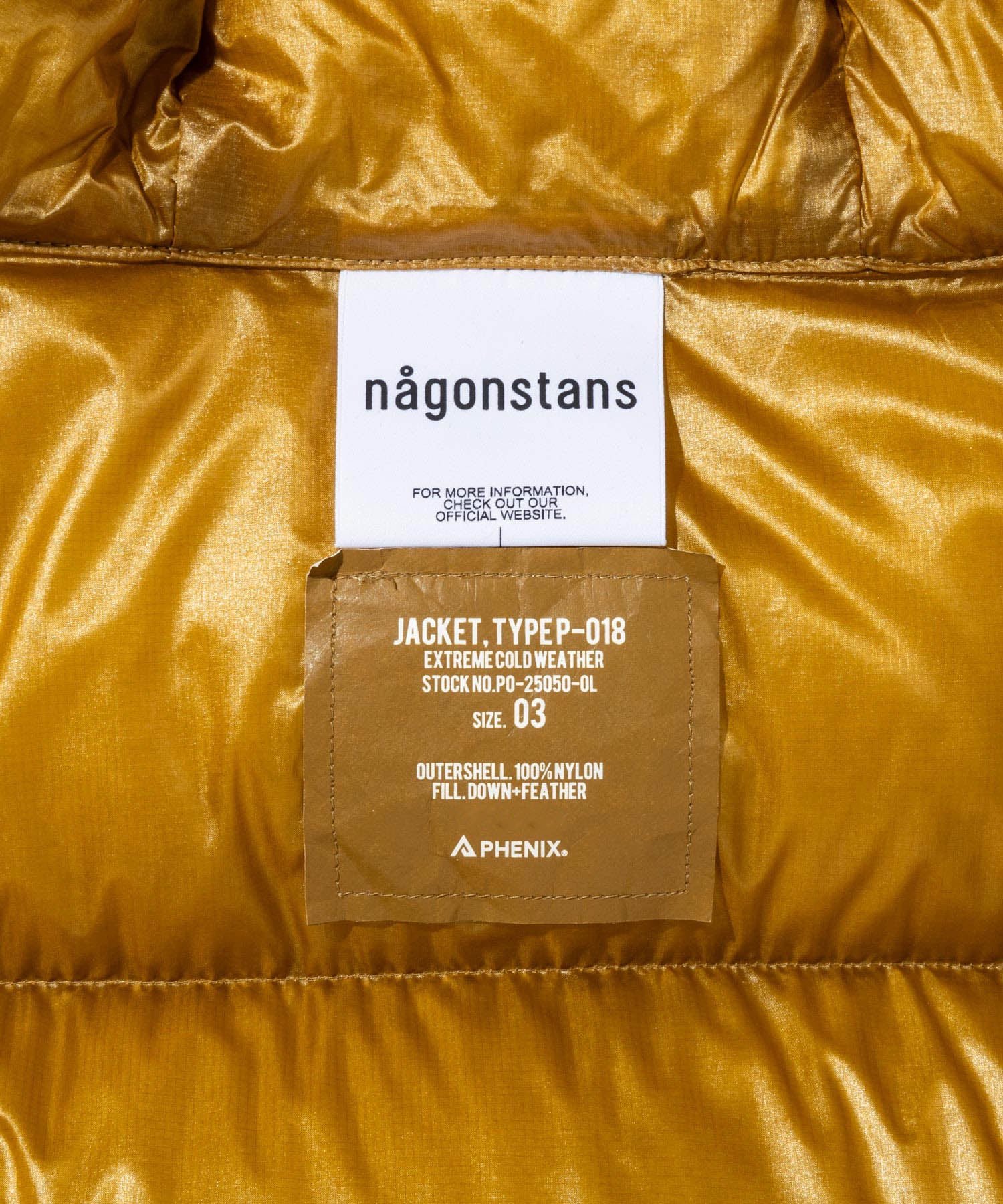 JACKET, TYPE P-011