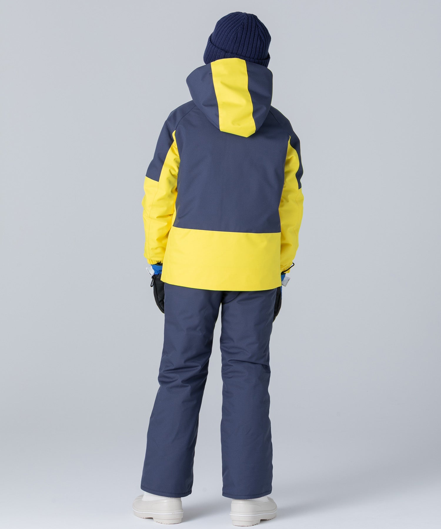 【KIDS/JUNIOR】Asymmetrical Bicolor Two-piece アシンメトリカルバイカラーツーピース /phenixスキーウェア 25AW