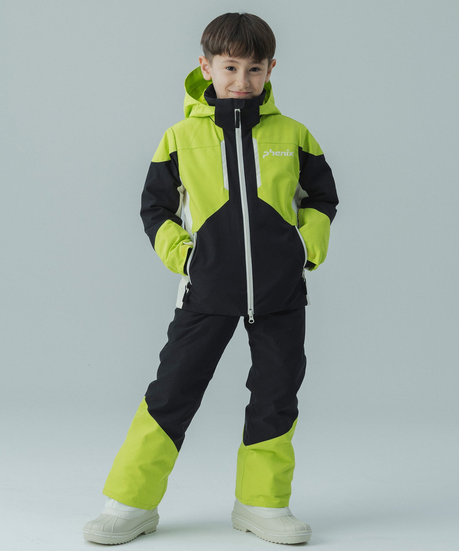 【KIDS/JUNIOR】Snow Rush Jr Two-Piece / スノーラッシュジュニアツーピース / phenix スキーウェア 26AW