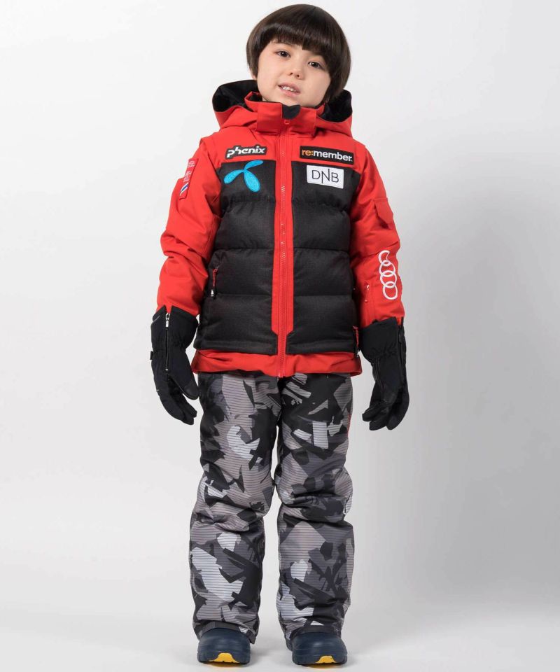 【KIDS/JUNIOR】子供用スキーウェア アウター上下セット ツーピース Norway Alpine Team Kids Two-piece