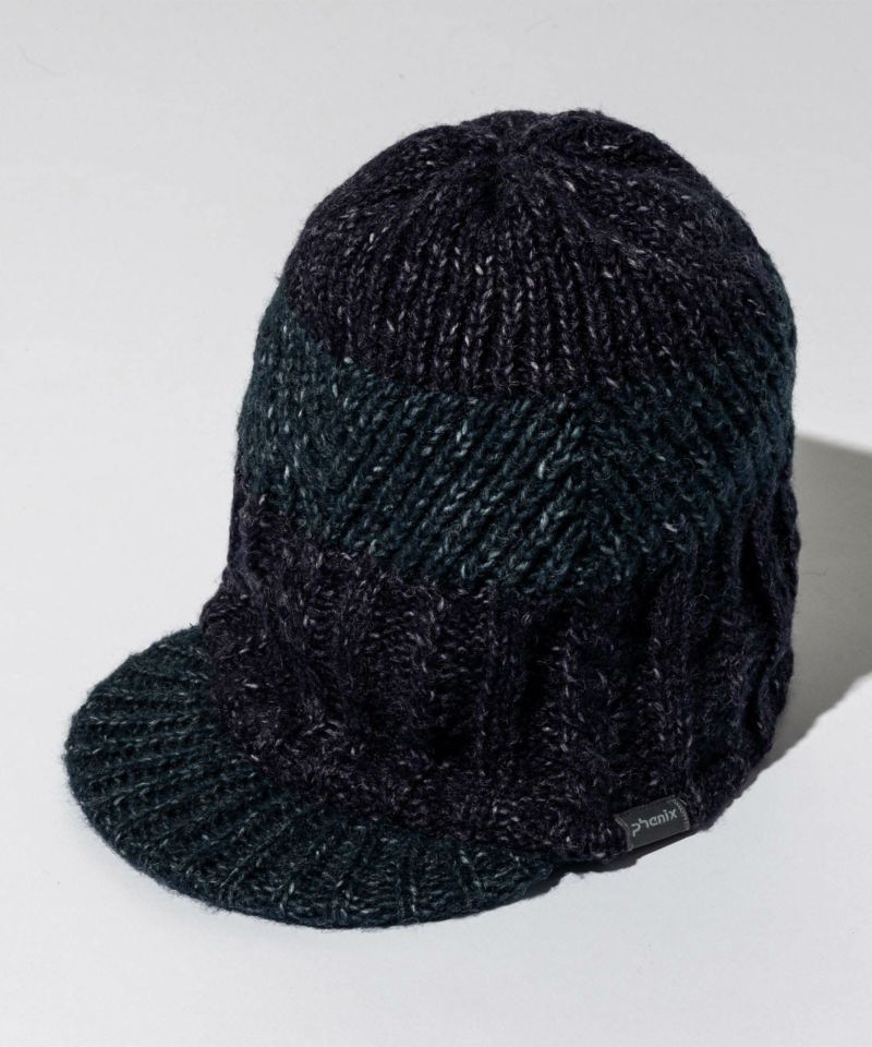【MENS】Alternate Knit Brim Cap