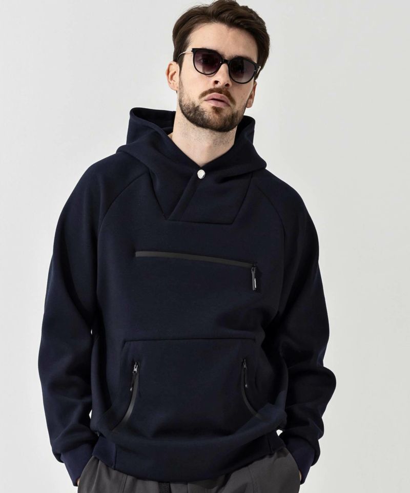 【MENS】ロングスリーブフーディ 3 Pocket Hoodie II テックウェア アーバンアウトドア 高機能ウェア +phenix(プラスフェニックス)