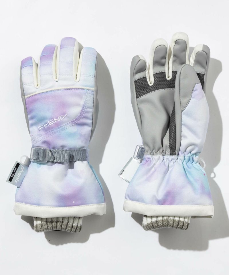 【KIDS/JUNIOR】子供用スキーウェア スノーグローブ 手袋 Snow 5Finger Girl's Glove