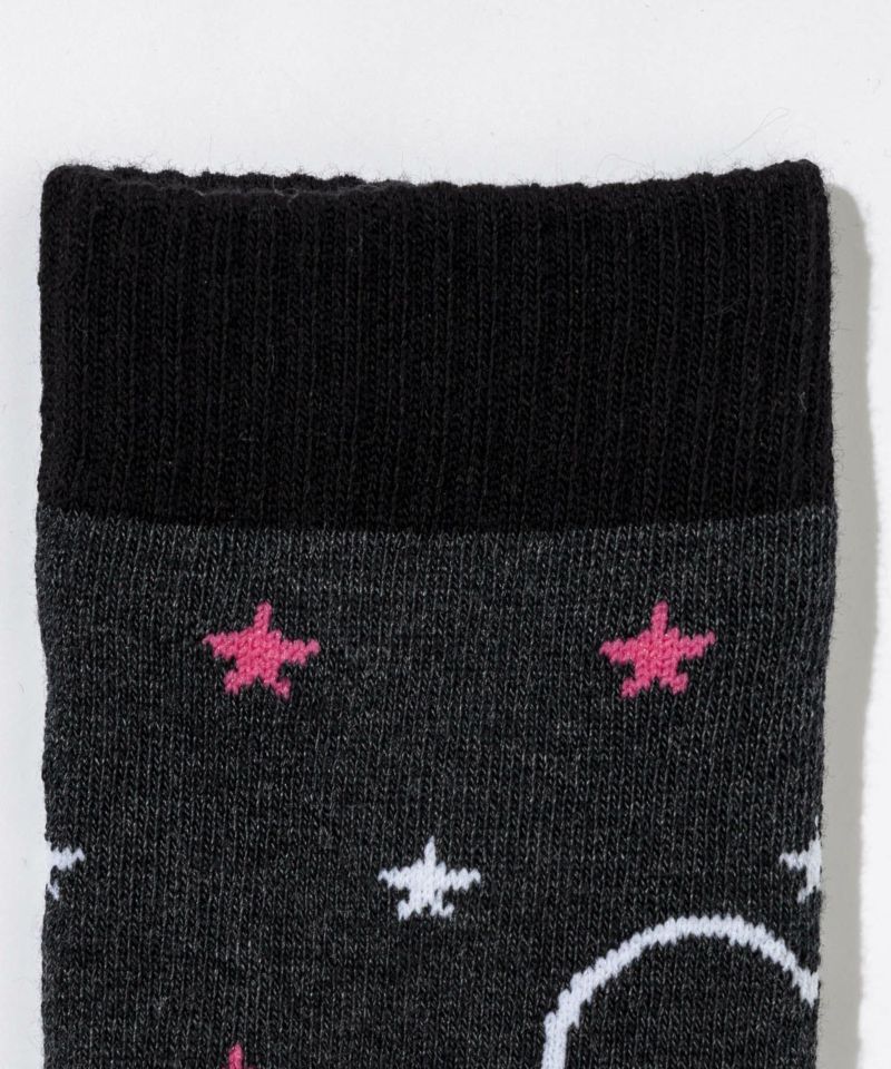 【KIDS/JUNIOR】子供用スキーソックス Star Girl's Socks